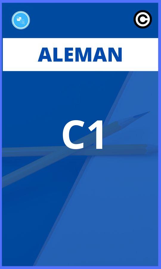 Ejercicios C1 Aleman PDF