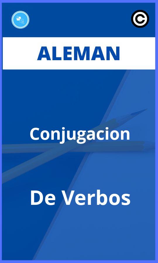 Ejercicios Conjugacion De Verbos Aleman PDF