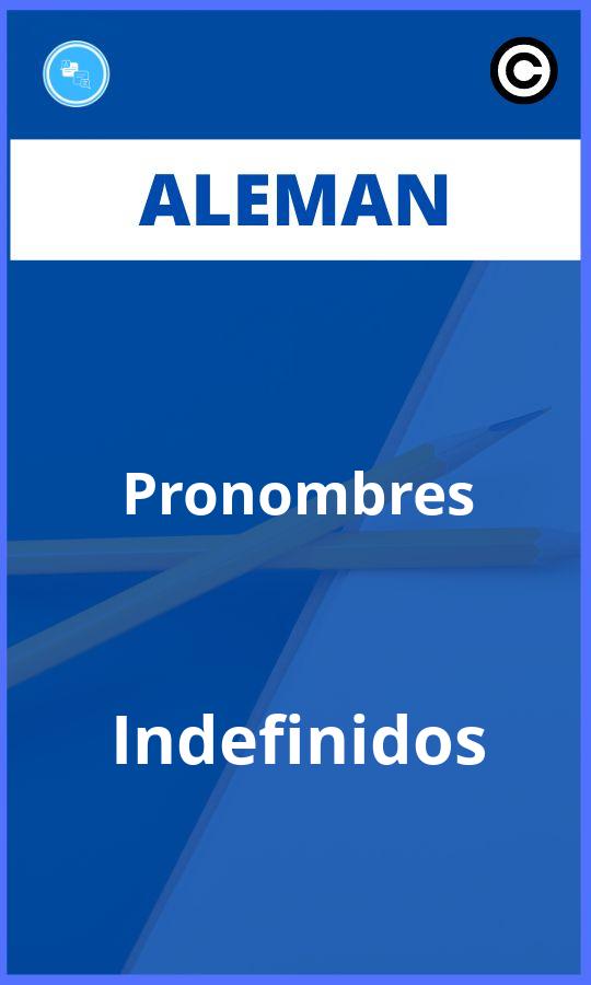 Ejercicios Aleman Pronombres Indefinidos PDF