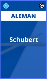 Ejercicios Schubert Aleman