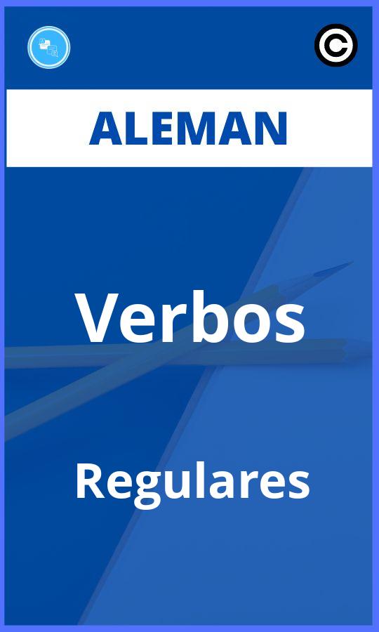 Ejercicios Aleman Verbos Regulares PDF