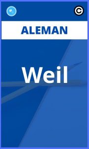 Ejercicios Weil Aleman