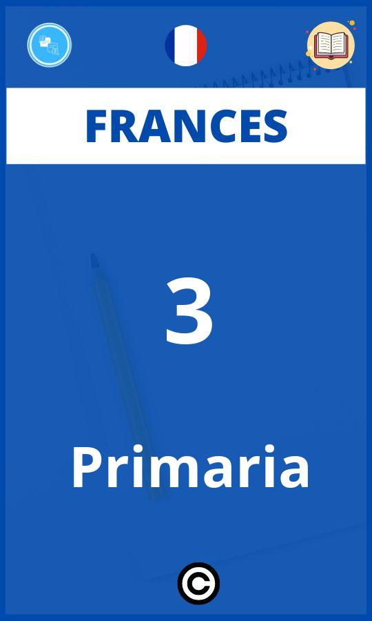 Ejercicios 3 Primaria Frances PDF