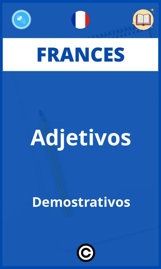Ejercicios Adjetivos Demostrativos Frances PDF