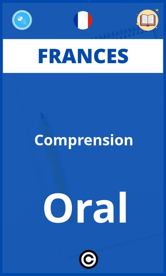 Ejercicios Comprension Oral Frances PDF
