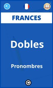Ejercicios Frances Dobles Pronombres
