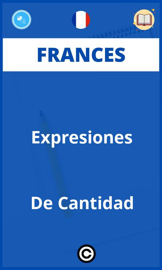 Ejercicios Frances Expresiones De Cantidad PDF