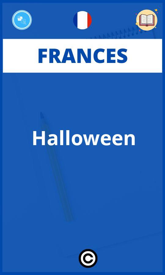Ejercicios Frances Halloween PDF