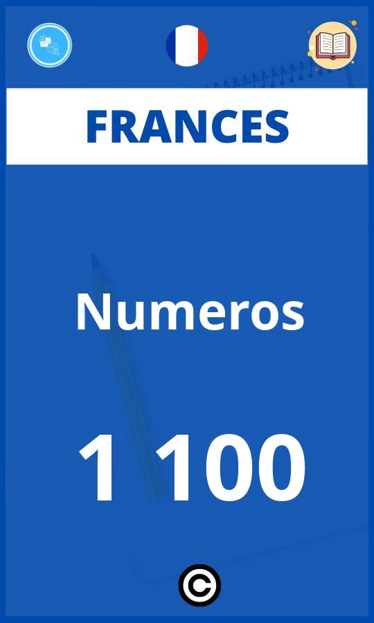 Ejercicios Numeros 1 100 Frances PDF