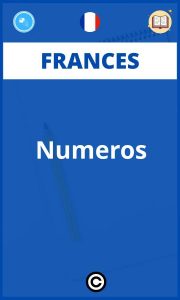 Ejercicios Numeros Frances