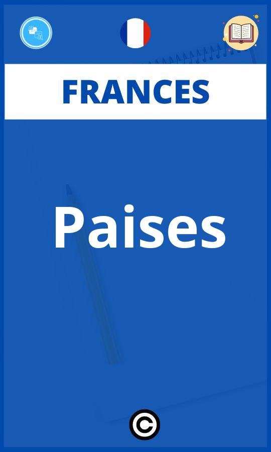 Ejercicios Frances Paises PDF