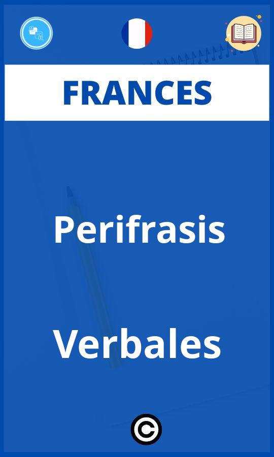 Ejercicios Frances Perifrasis Verbales PDF
