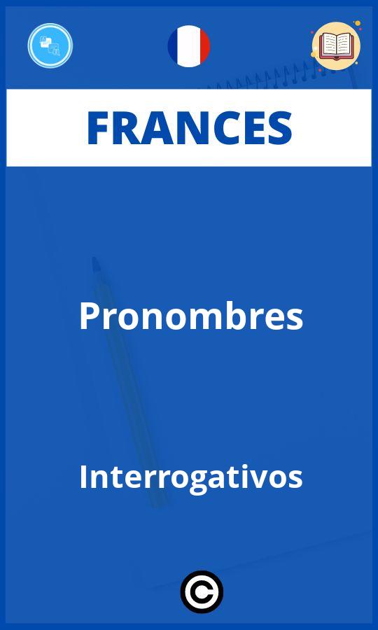 Ejercicios Pronombres Interrogativos Frances PDF