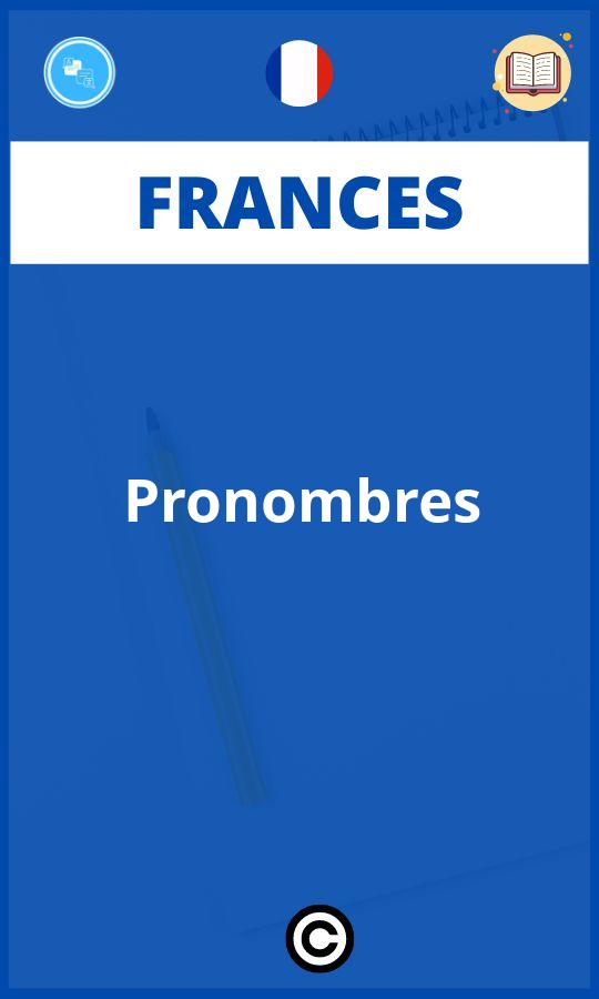 Ejercicios Pronombres Frances PDF