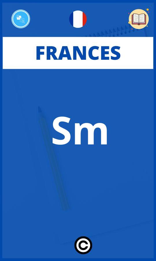 Ejercicios Sm Frances PDF