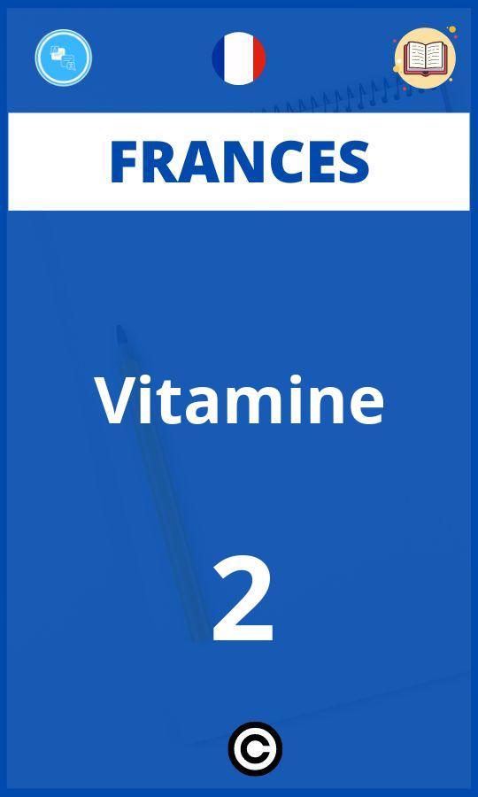 Ejercicios Vitamine 2 Frances PDF