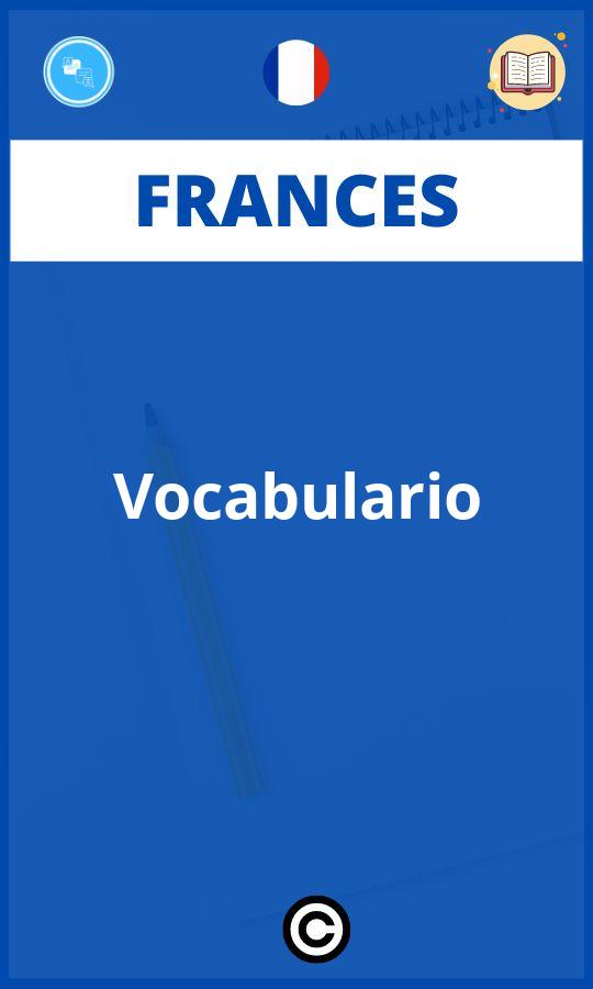 Ejercicios Frances Vocabulario PDF