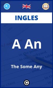 Ejercicios Ingles A An The Some Any