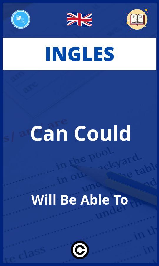 Ejercicios Ingles Can Could Will Be Able To PDF