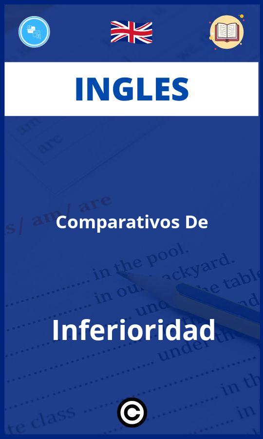 Ejercicios Comparativos De Inferioridad Ingles PDF