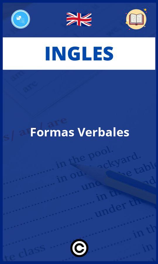 Ejercicios Ingles Formas Verbales PDF