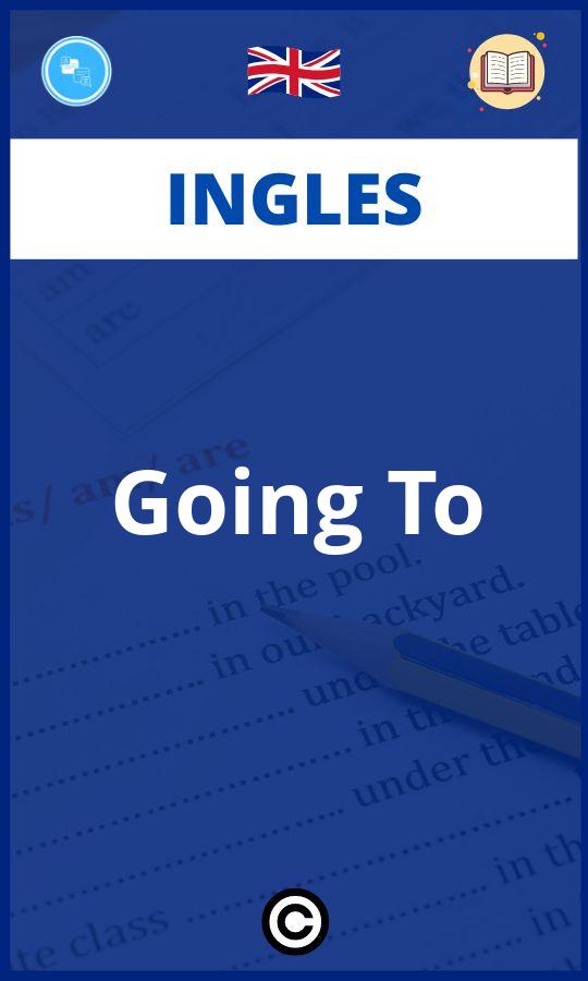 Ejercicios Ingles Going To PDF