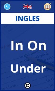 Ejercicios Ingles In On Under