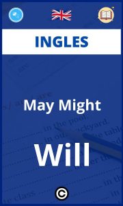 Ejercicios Ingles May Might Will
