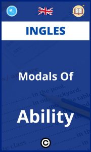 Ejercicios Modals Of Ability Ingles