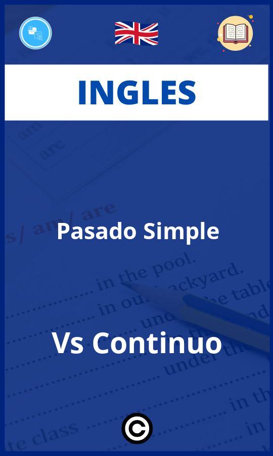 Ejercicios Ingles Pasado Simple Vs Continuo PDF