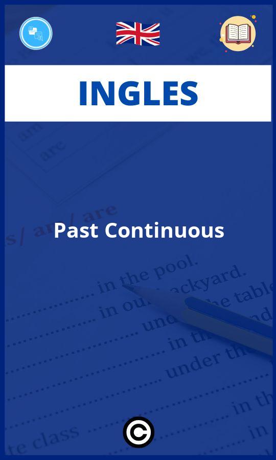 Ejercicios Ingles Past Continuous PDF