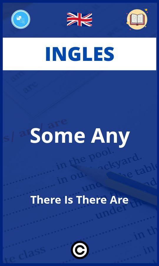 Ejercicios Some Any There Is There Are Ingles PDF