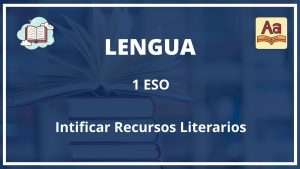 Ejercicios Intificar Recursos Literarios 1 ESO con Soluciones PDF