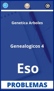 Problemas de Genetica Arboles Genealogicos 4 Eso