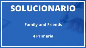 Solucionario Family and Friends  Oxford 4 Primaria