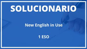 Solucionario New English in Use Burlington Books 1 ESO