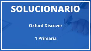 Solucionario Oxford Discover  Oxford 1 Primaria