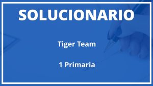 Solucionario Tiger Team  MacMillan 1 Primaria