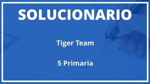 Solucionario Tiger Team  MacMillan 5 Primaria
